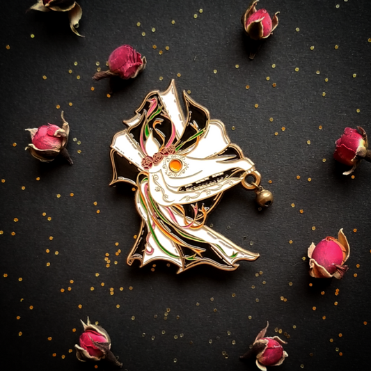 Mari Lwyd Magnet - Vlad Hat -                                         #original_alt_text#                                    